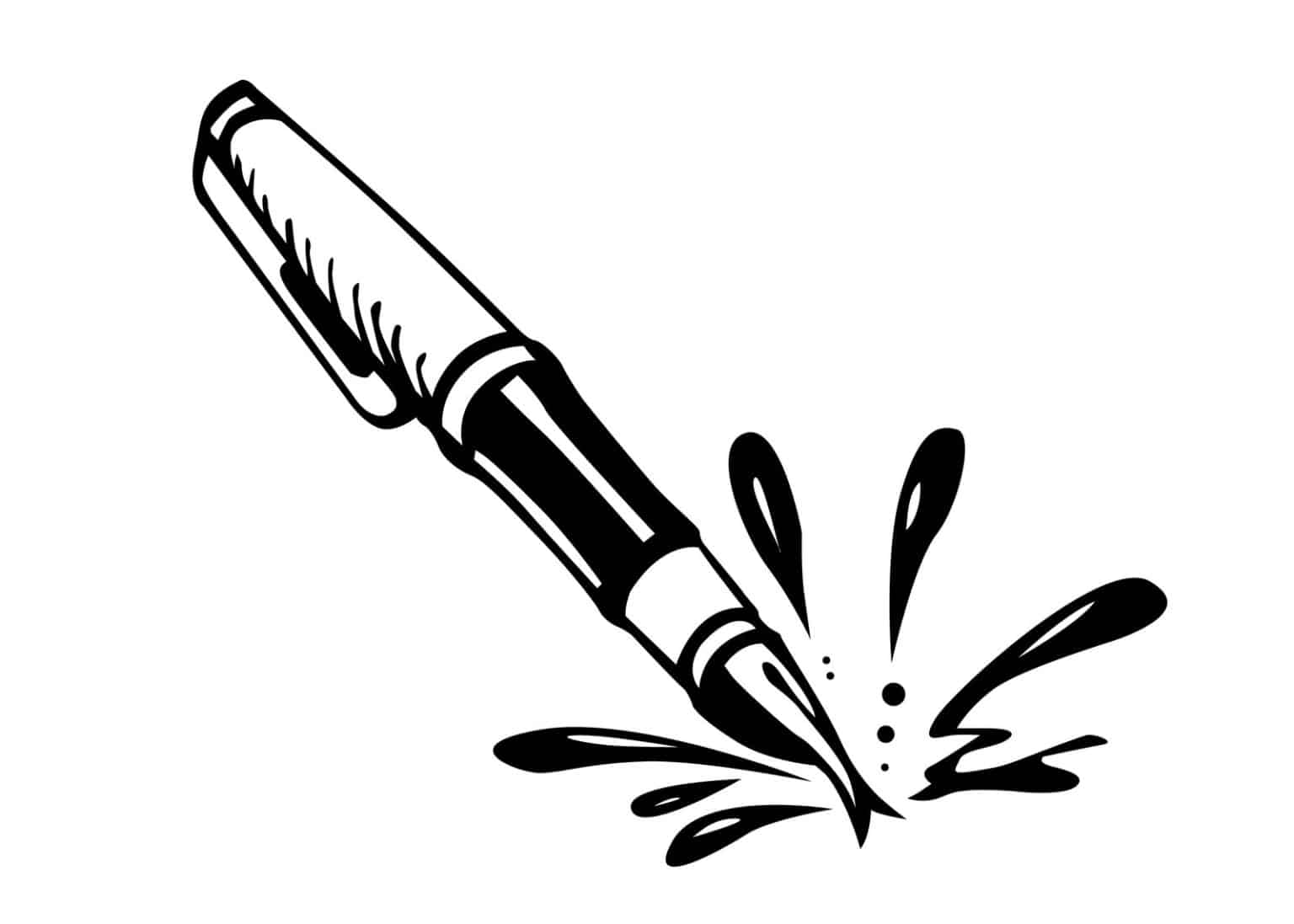 Can You Use India Ink In a Fountain Pen? Stationery Help